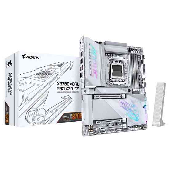 Материнська плата Gigabyte X870E Aorus Pro X3D Ice Socket AM5 ( 15344 ) Харків