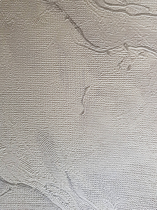 Шпалери метрові вінілові на флізелін Grandeco Poem під штукатурку під мармур структурні білі сріблясті Київ - фото 1