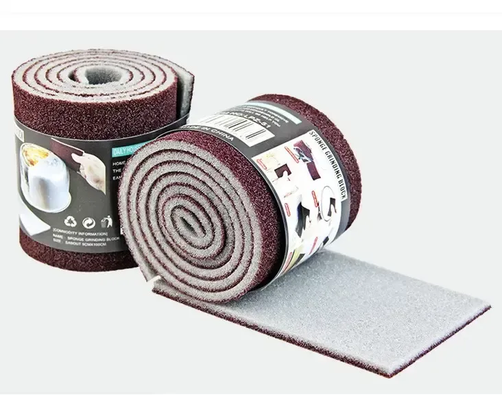 Абразивная губка для чистки посуды sandpaper AND-5599 Коломия - фото 1