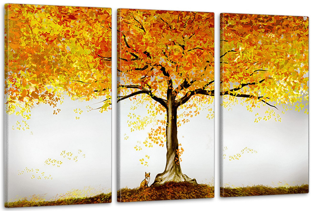 Модульна картина у вітальню/ спальню  Золота Осінь      ART-105_3A Київ - фото 1