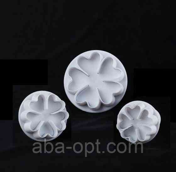 Плунжер для мастики " 5 пелюсток" (3 шт.) Одеса