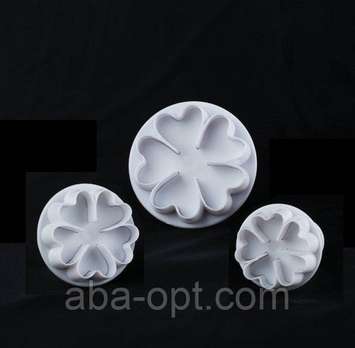 Плунжер для мастики " 5 пелюсток" (3 шт.) Одеса - фото 1