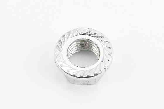 Гайка М10x1,25 фланц 8 цб зубч DIN6923 Київ