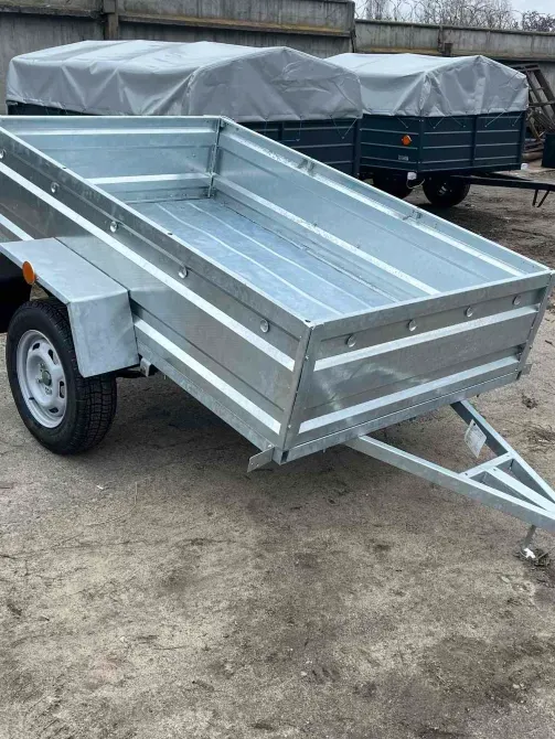 Новий причіп оцинкований у розмірі 200х130х40 "Дніпро" Мерефа - изображение 1