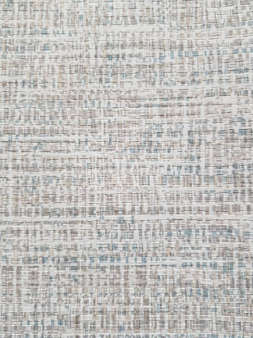 Обои виниловые на флизелине AdaWall Beta1.06х10  метровые под ткань под мешковину серые голубые белые 1111-2 Киев - изображение 2