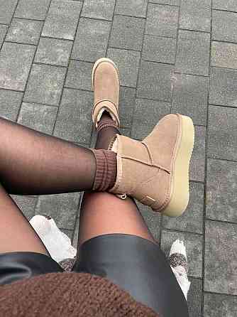 ITTS Угги жіночі ITTS A805-15 капучіно (зима, замша натуральна) (5736) 40 Коломыя