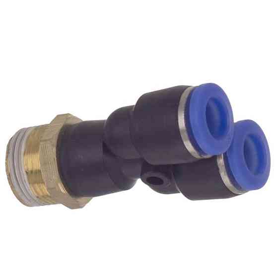 Штуцер цанговий Y Ø8мм МТ 3/8" SIGMA (7027821) Рівне