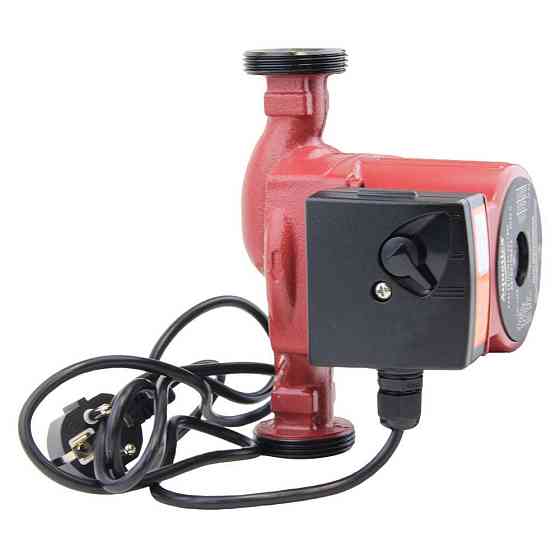 Насос циркуляційний 130Вт Hmax 7м Qmax 87л/хв Ø1½" 180мм+гайки Ø1" AQUATICA (774138) Рівне