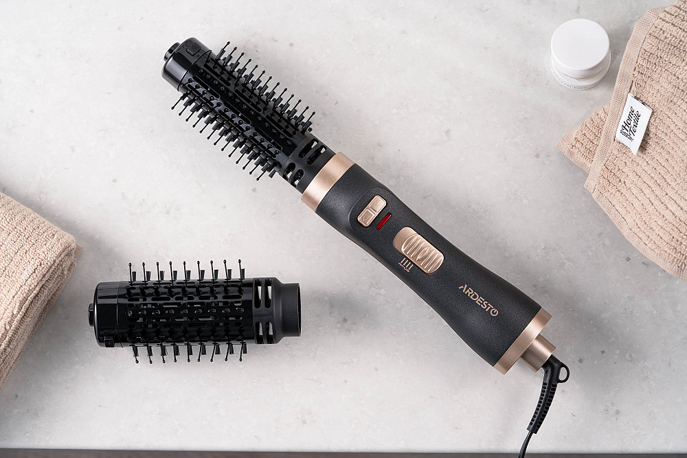 Фен-щітка ARDESTO Gemini, 1000Вт, 2 режими, чорний Київ - фото 7
