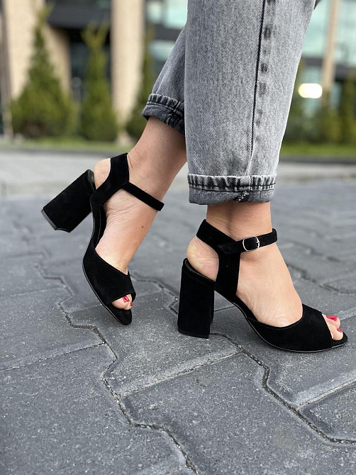 Nivelle Босоніжки жіночі NIVELLE 1897/9510-9544 чорні (літо, замша натуральна) (3709) Коломия - фото 10