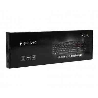Клавіатура Gembird KB-MCH-03-UA USB Black (KB-MCH-03-UA) Вінниця