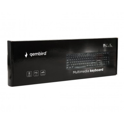 Клавіатура Gembird KB-MCH-03-UA USB Black (KB-MCH-03-UA) Вінниця - фото 3