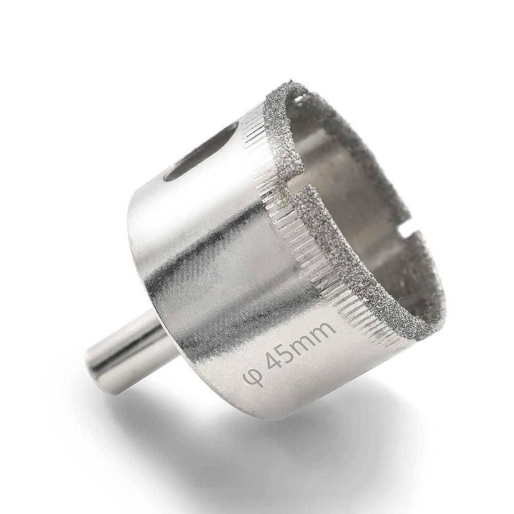 Алмазні коронки, коронки для плитки, коронки для розеток, коронки по керамограніту, коронки для плитки 45 мм (460852282) Київ - фото 1