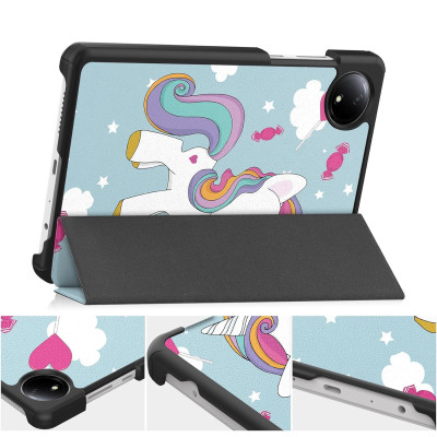 Чехол для планшета BeCover Smart Case Xiaomi Redmi Pad SE 8.7" Unicorn (711919) Винница - изображение 3