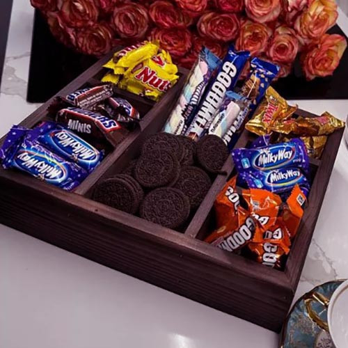 Менажница деревянная 