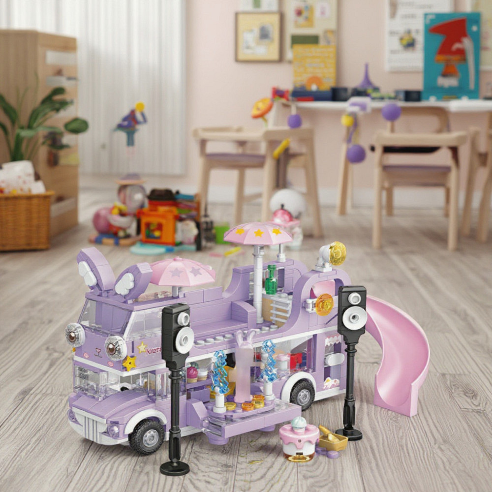 Конструктор Chaobao Звездный кролик автобус, 486 деталь Киев - изображение 3