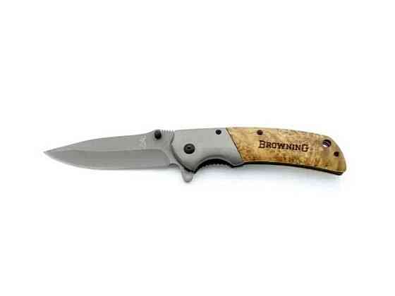 Ніж складний 22см Browning №354 дерево ТМ КИТАЙ Київ