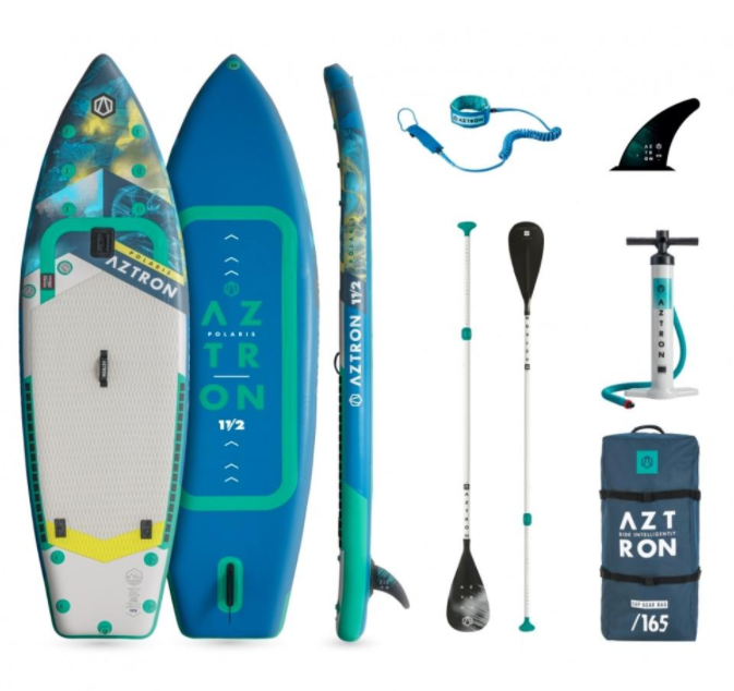 САП доска надувная POLARIS Adventure11’4″  ВЕС райдера до 120 кг 340*91*15 Киев - изображение 1