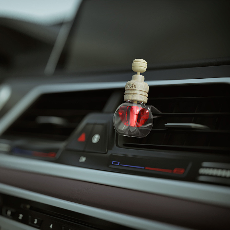 Ароматизатор для авто на обдув "Carfather Wood" Black Noir (Чорний Нуар) 7мл Tasotti Київ - фото 4