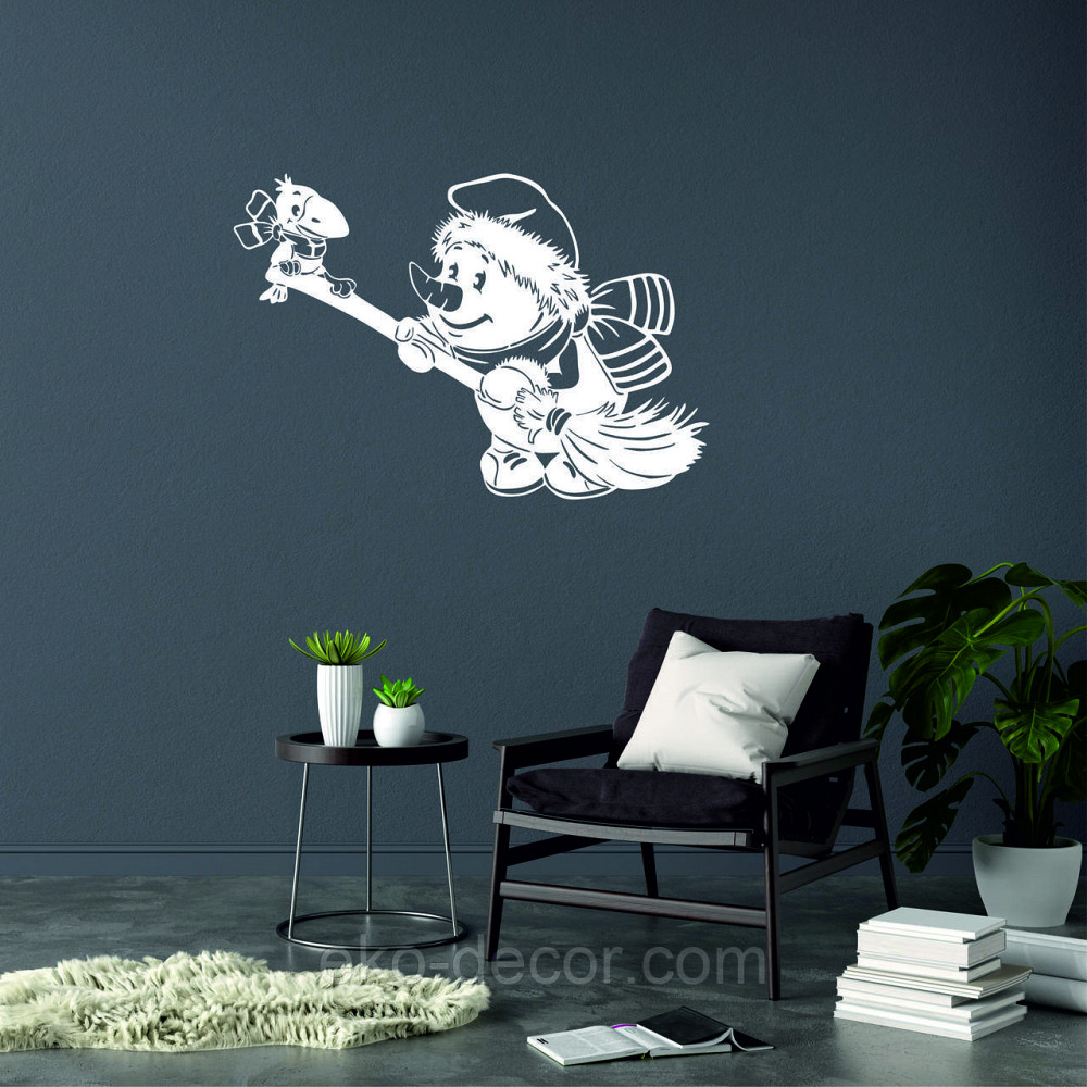 Декоративное настенное Панно «Снеговик», Декор на стену Киев - изображение 6