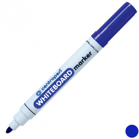 Маркер для дошок "Centropen" 8559 синій круглий 2,5 мм, шт Київ - фото 1