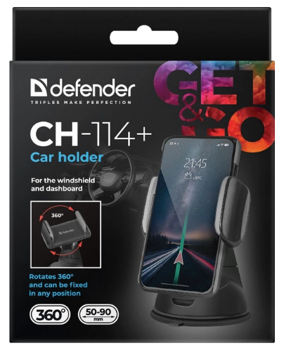 Автотримач Defender Car holder CH-114+ Black (29114) (6869957) Киев - изображение 10
