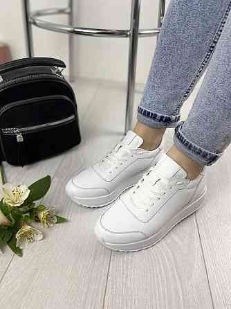 EMELI Кросівки жіночі EMELI 915/5 білі (весна-осінь, шкіра натуральна) (2708) Коломия