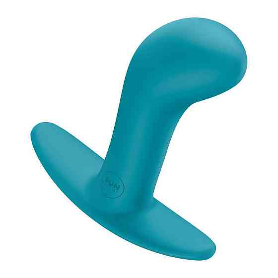 Анальна пробка Fun Factory BOOTIE L Aquamarine, діаметр 3,8 см, тонкий обмежувач Sex Aura Київ