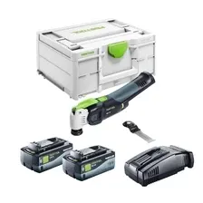 Festool VECTURO OSC 18 Basic akumulatorowe narzędzie oscylacyjne V Starlock Max Brushless + 2x Акумулятор 8,0 Ah szybka ładowarka Киев