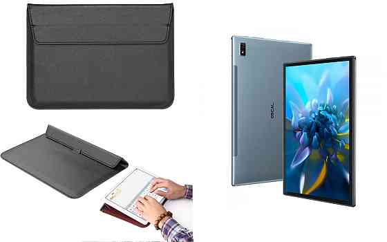 Чехол-конверт VitoCase для Blackview OSCAL PAD 8 LTE, с функцией подставки для планшета Черный Киев