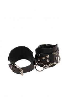 Наручники Leather Hand Cuffs, Black Sex Aura Киев