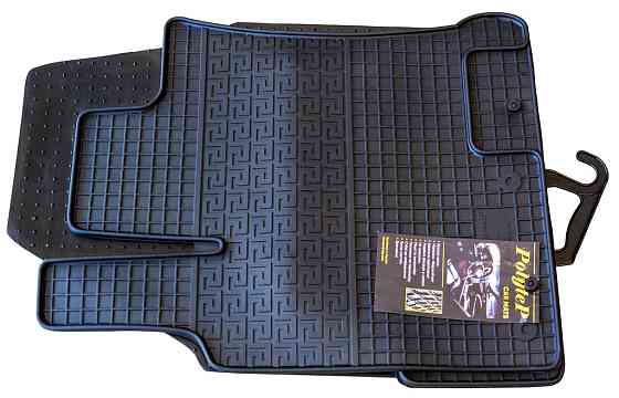 Килимки гумові Nissan Qashqai 2007-2014 комплект 4 шт євроклітинка Чортків