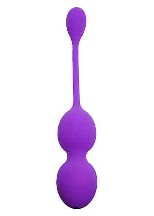 Вагинальные шарики 32mm 80g Purple 10 function USB Boss Series Sex Aura Киев