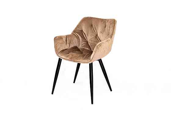 Крісло Парадіз HC-R18, чорний/ велюр капучіно Киев