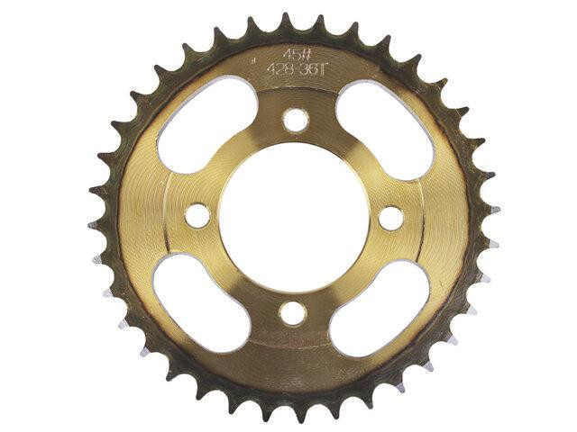 Звездочка задняя 36T на мопед Актив Мукачево - изображение 3