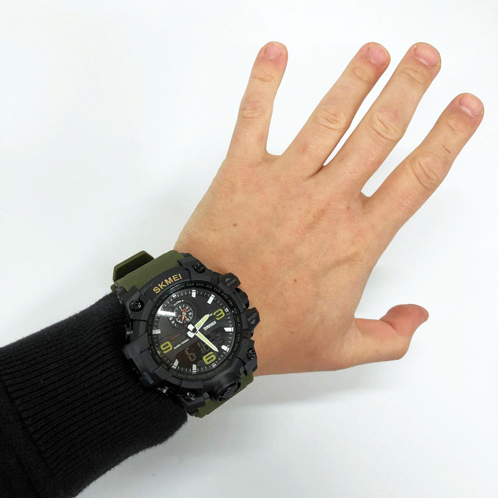 Повседневные спортивные часы, Армейские наручные часы для мужчины Мужские для рыбалки WQ-68 Львов - изображение 7