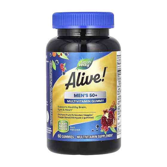 Alive!® Men's 50+ Multi Gummy - 60 gummies Луцьк