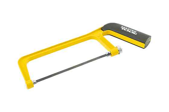 Ножівка для металу MASTERTOOL 150 мм, алюмінієва ручка з покриттям TPR, flex полотно 12,5 мм 24TPI 14-2215 Рівне