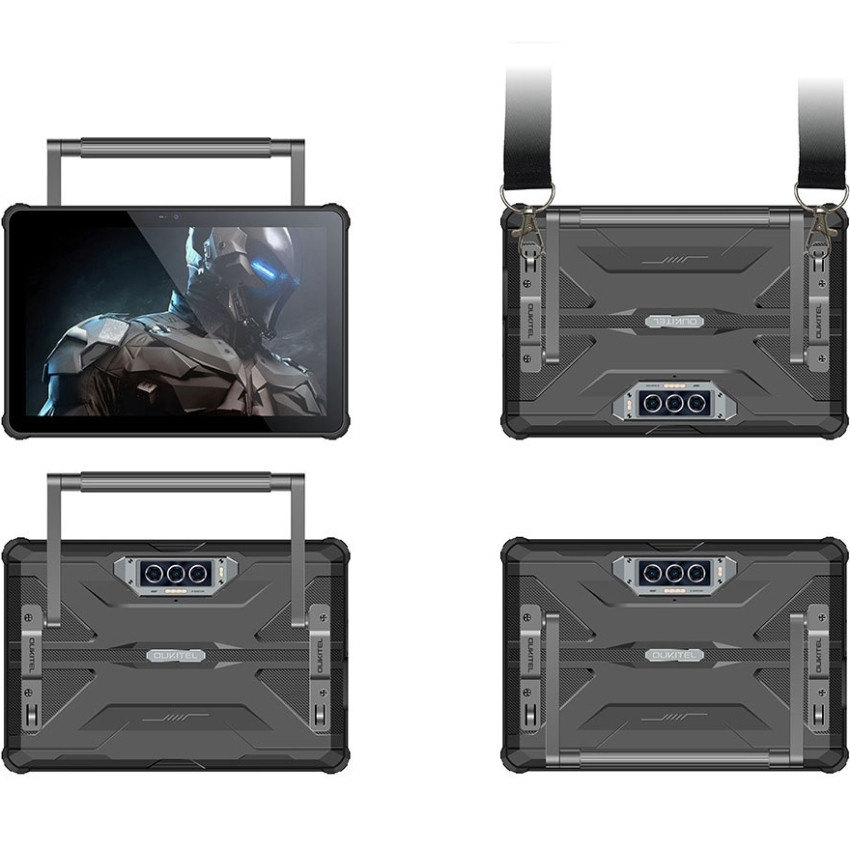 Планшет Oukitel RT7 5G 10.1" FHD+ /12GB/512GB/ Dimensity720 /32000mAh/ 48+32Мп /IP69K/NFC/LTE Black Винница - изображение 5