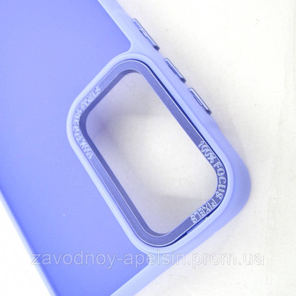 Samsung A25 A256 Чехол матовый Frame TPU+PC (лиловый) Одесса - изображение 2