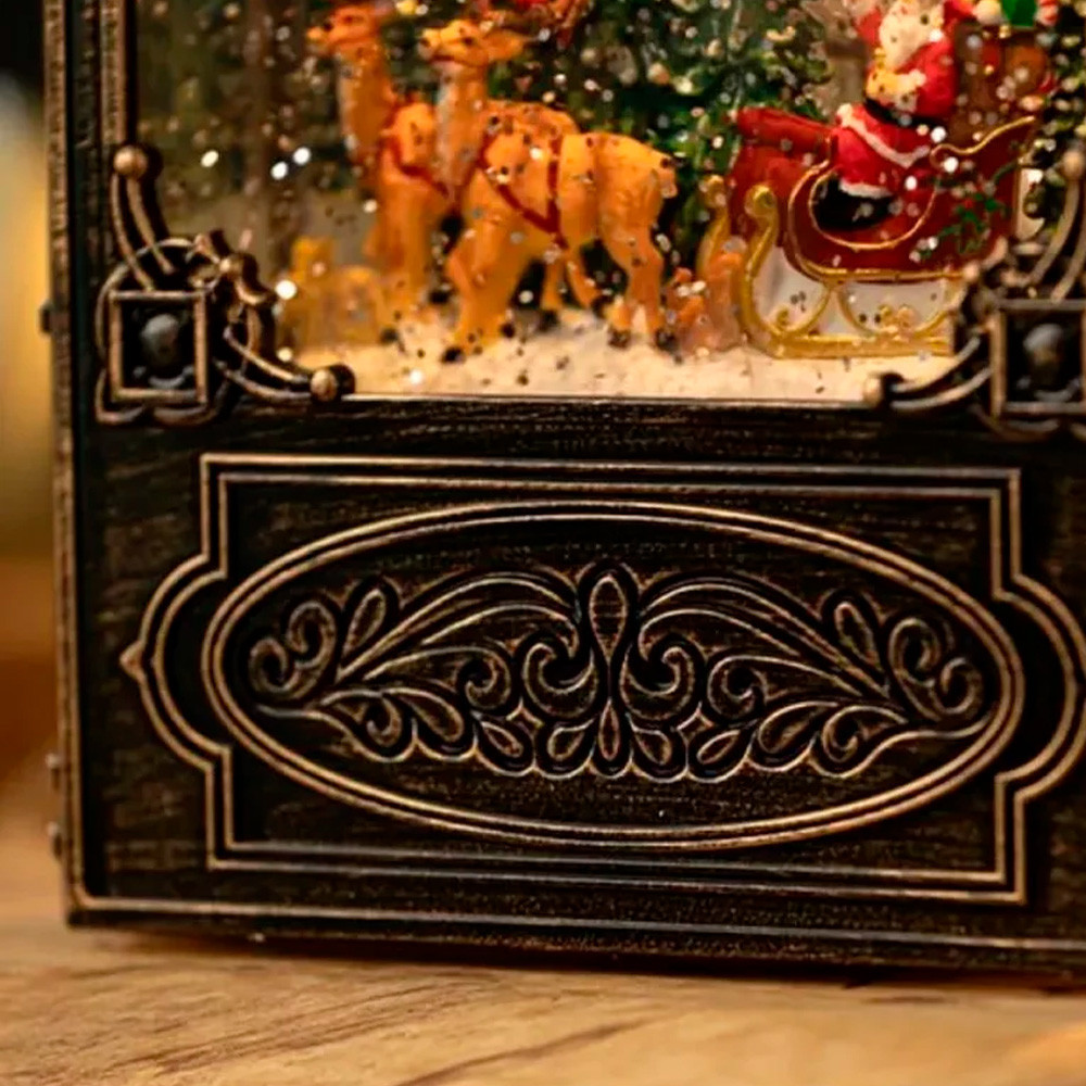 Музичний новорічний нічник Різдвяна книга (19,1×13,2см), від USB, WDL-24023 Київ - фото 7