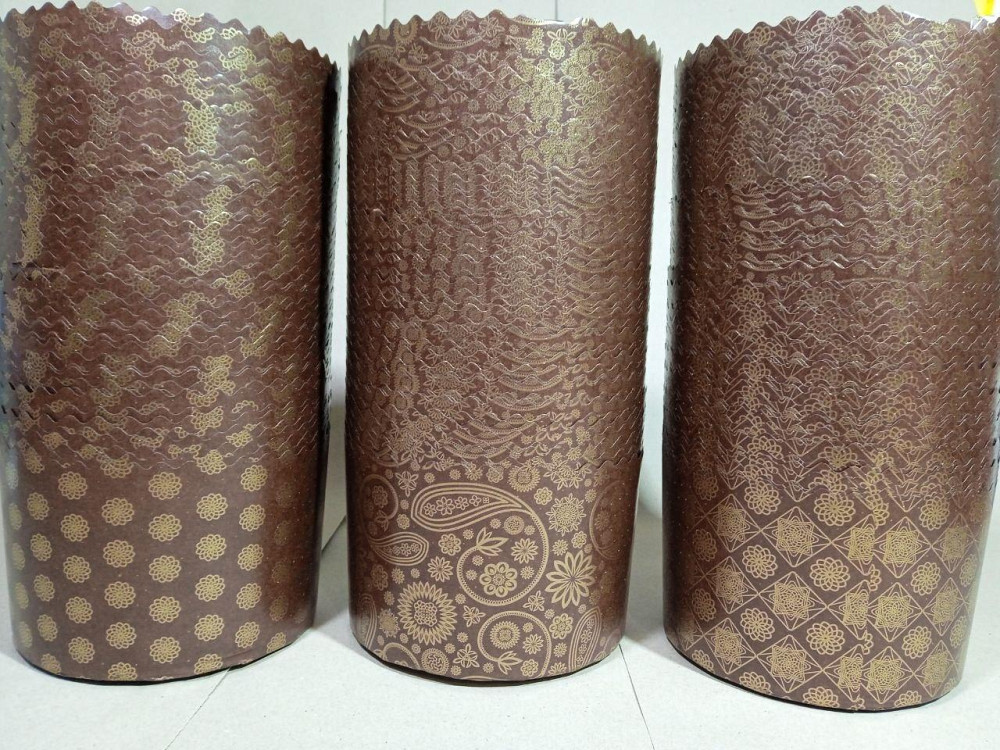 Форма для пасок 300–350 г d110×h85 «Італійські» — паперові форми для випікання, 50 шт Харків - фото 10