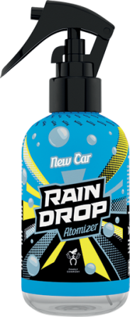 Ароматизатор для авто спрей "Rain Drop" New Car (Нова машина) 200мл Tasotti Київ