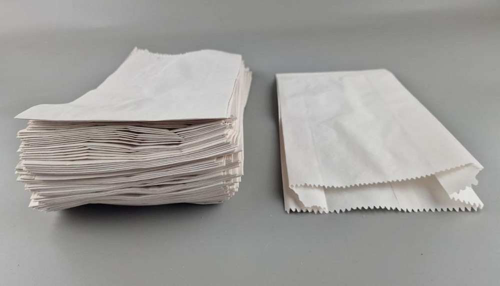 Пакет паперовий 14см 6*28см білий (1000 шт) Харків - фото 4