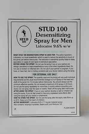 Спрей-пролонгатор «Stud 100» Sex Aura Київ