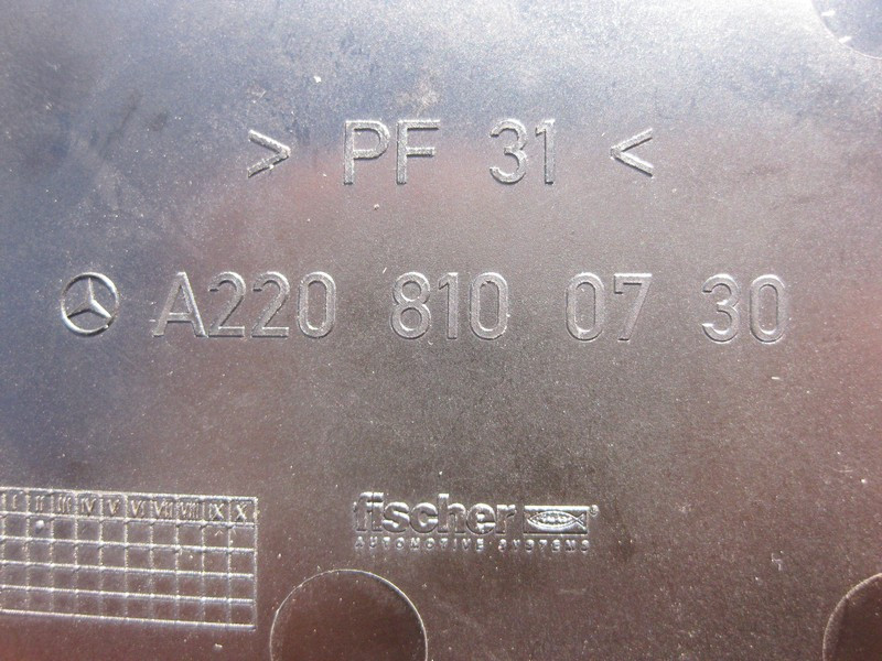 Mercedes-Benz  A2208100730 Вставка - чашка передньої попільнички центральної консолі S-Class W220 Одесса - изображение 3