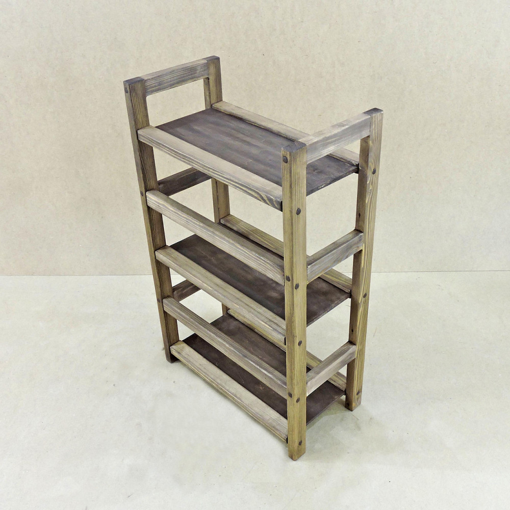 Етажерка розбірна "Лестер 50х25х80" капучино Миколаїв - фото 8