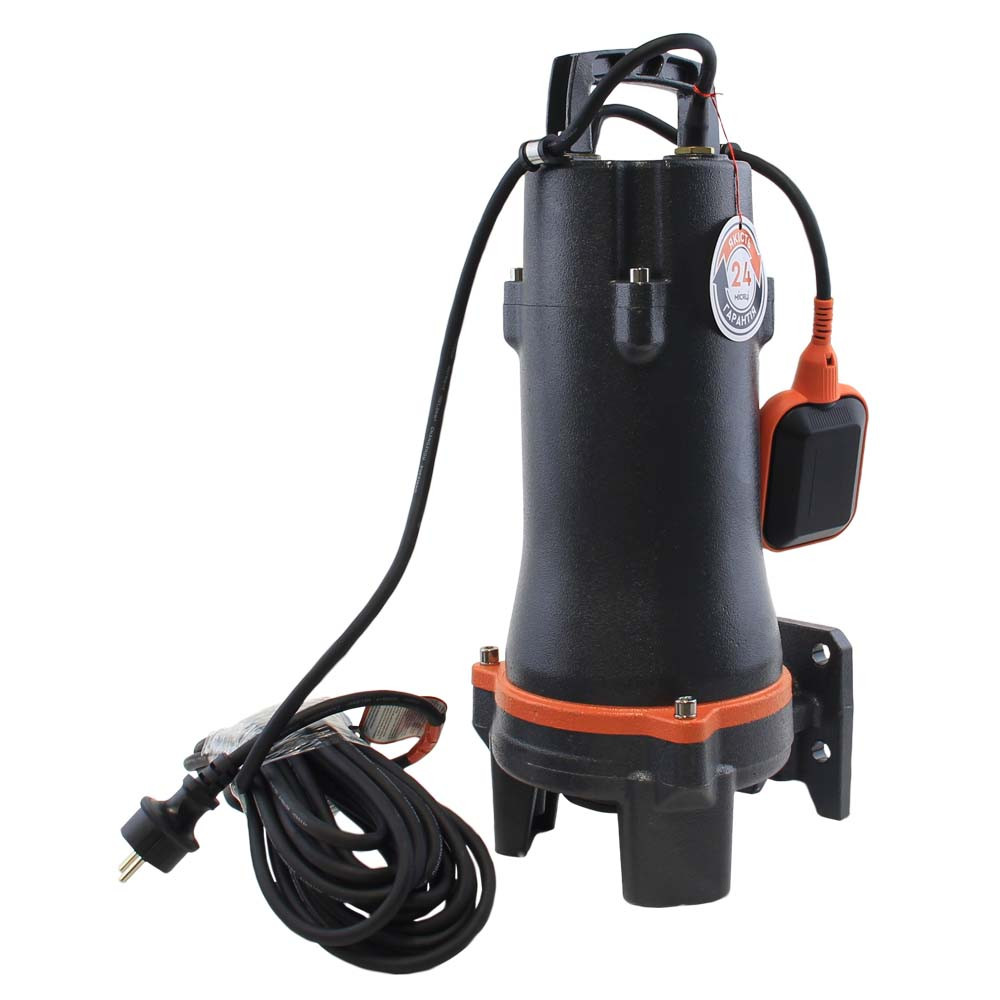 LEO Насос канализационный 1.5кВт Hmax 23.м Qmax 170л/мин (с режущим механизмом) LEO 3.0 32SWPm3 Коломия - фото 7