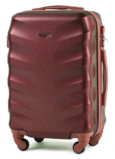 Чемодан пластиковый WINGS 402 малый бордовый Киев - изображение 1