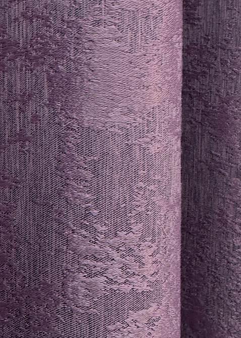 Комплект готових штор VR-Textil Жакард Sultan XO № 1145ш Фіолетовий 100х290 см 2 шт (31-0076) Київ - фото 8